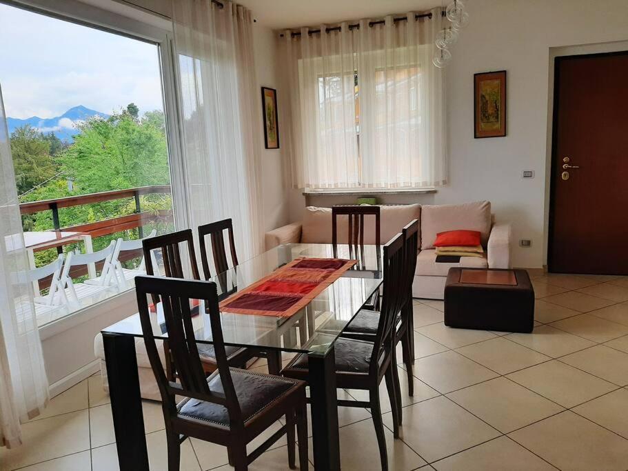 La Finestra Sul Lago - In Villa Con Vista E Posto Auto Coperto Стреза Экстерьер фото